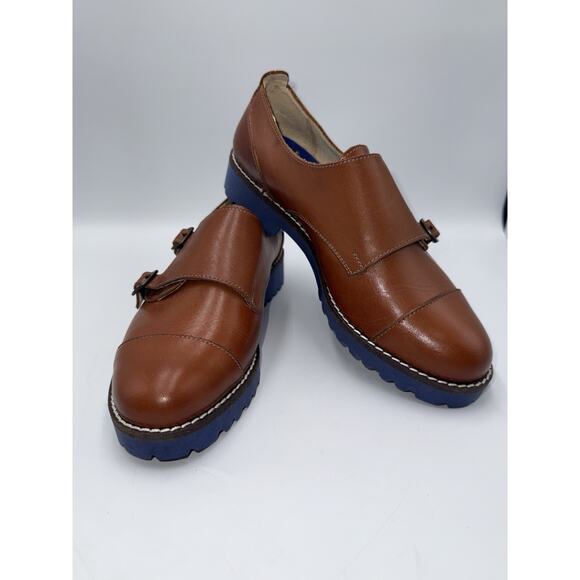 Otisopse Women's‎ Double Buckle Monk Shoe - Picture 14 of 16